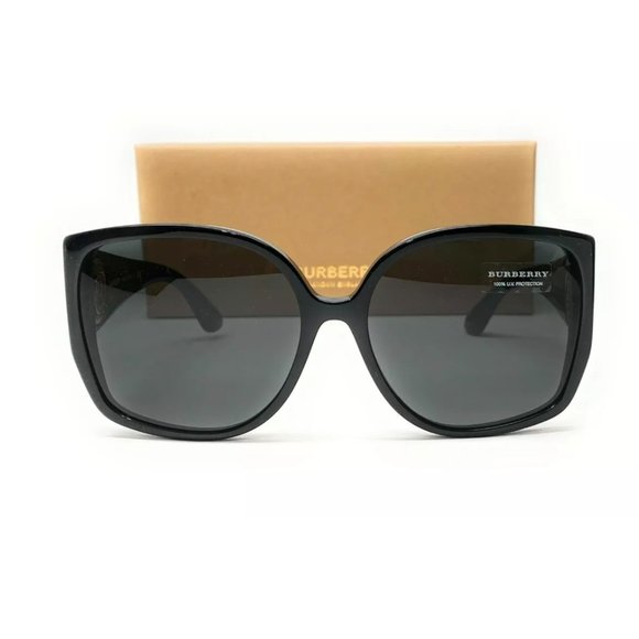 Burberry Women\'s Black and Grey Sunglasses!